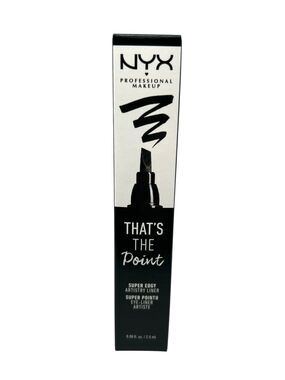 NYX That’s The Point Super Edgy Artistry Eyeliner • 0.08 fl oz • Black New